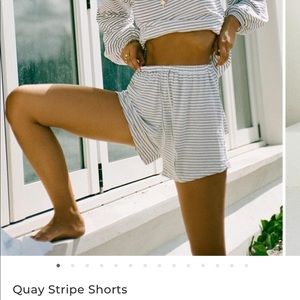 ISO quay striped shorts from Sabo skirt.